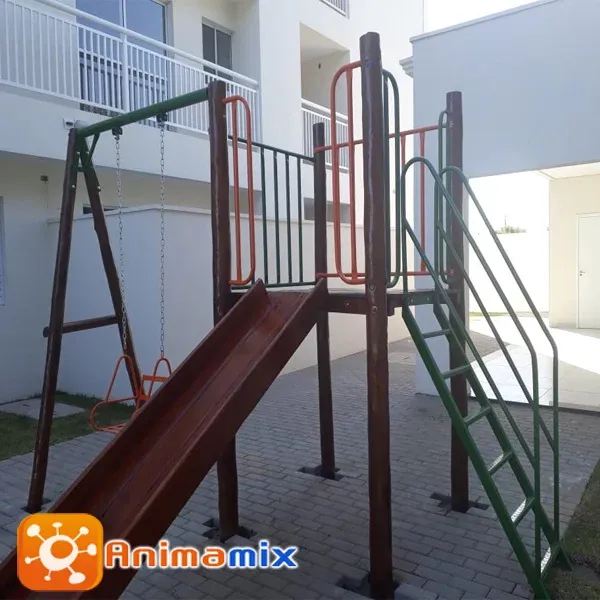 Casa do Tarzan - Base sem telhado