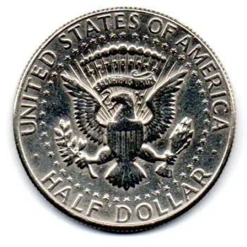 Estados Unidos - 1964 - 50 Cents - Half Dollar - Prata .900 - Aprox. 12,5g - 31mm - Polida - Foto 2