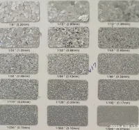  TABELA DE CONVERSÃO DE PARTÍCULAS DE GLITTER - Foto 2