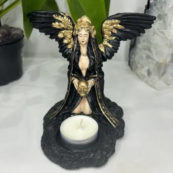 Deusa da Morte Ajoelhada (Resina)