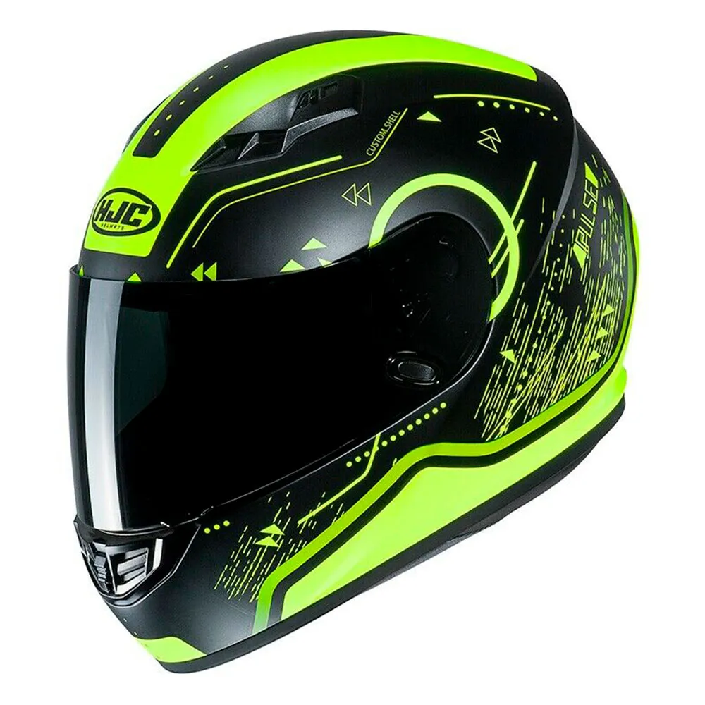CAPACETE HKJ CS-15 SAFA VERDE 