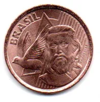 2023 - 5 Centavos - Moeda Brasil - Estado de Conservação: SOB/FC - Foto 2