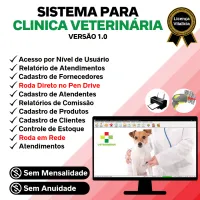 Sistema para Clinica Veterinária com e Atendimento  v1.0 - FPQsystem — imagem principal