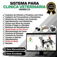 Sistema para Clinica Veterinária com Agendamento, Vendas e Financeiro v3.0 - FPQsystem — imagem principal