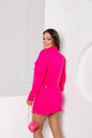 Jaqueta Jeans Confort Revanche Feminina Rosa Pink - Foto 2
