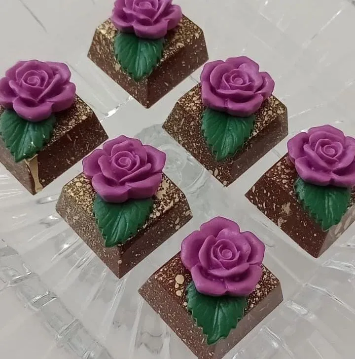 Molde de Silicone Rosa Inglesa