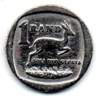 África do Sul - 1995 - 1 Rand - Polida - Foto 2