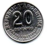 Argentina - 1950 - Comemorativa - Ano do Libertador General San Martin - Polida