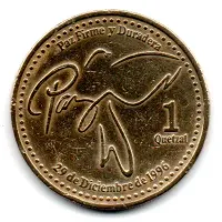 Guatemala - 1999 - 1 Quetzal - Polida