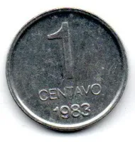 Argentina - 1983 - 1 Centavo