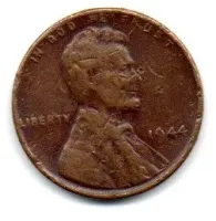 Estados Unidos - 1944 - 1 Cent - C/ Danos