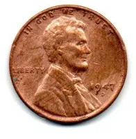 Estados Unidos - 1947D - 1 Cent