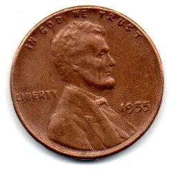 Estados Unidos - 1955 - 1 Cent