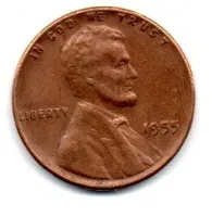 Estados Unidos - 1955 - 1 Cent