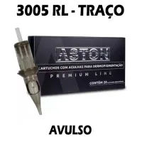 Cartucho Aston Machine PREMIUM LINE TRAÇO 1005RL 0.30mm - Avulso