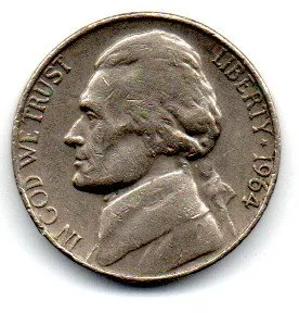Estados Unidos - 1964 - 5 Cents