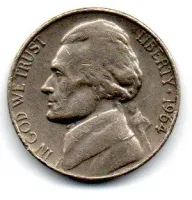 Estados Unidos - 1964 - 5 Cents