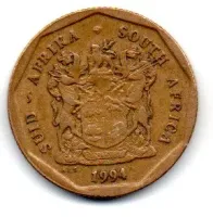 África do Sul - 1994 - 50 Cents