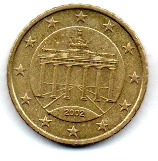 Alemanha - 2002J - 50 Euro Cent
