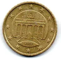 Alemanha - 2002J - 50 Euro Cent