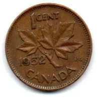 Canadá - 1952 - 1 Cent