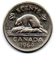 Canadá - 1964 - 5 Cents