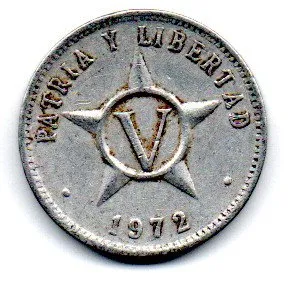 Cuba - 1972 - 5 Centavos