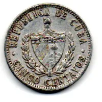 Cuba - 1972 - 5 Centavos - Foto 2