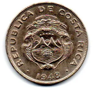 Costa Rica - 1948 - 25 Centimos