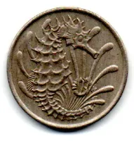 Cingapura - 1969 - 10 Cents - Foto 2