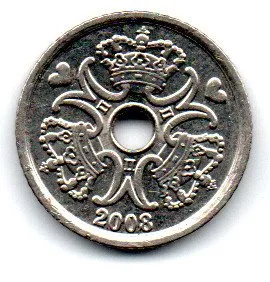 Dinamarca - 2008 - 1 Krone