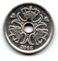Dinamarca - 2008 - 1 Krone