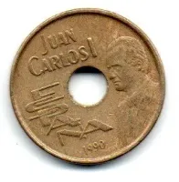 Espanha - 1990 - 25 Pesetas - Comemorativa - Olimpíadas Barcelona 1992