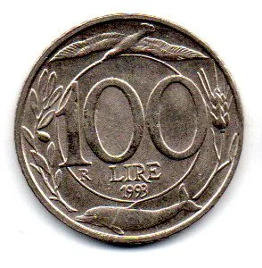Itália - 1993 - 100 Lire Imagem