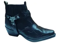 Ref: 115B - Bota Country Zelão - Cor Preto
