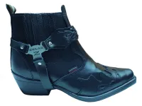 Ref: 115B - Bota Country Zelão - Cor Preto - Foto 2