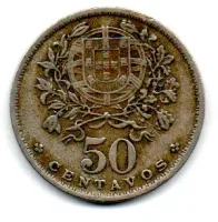 Portugal - 1957 - 50 Centavos - Foto 2