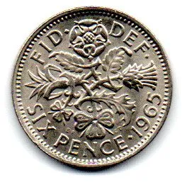 Reino Unido - 1965 - 6 Pence