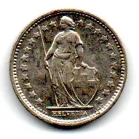Suíça - 1972 - 1/2 Franc - Foto 2