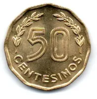 Uruguai - 1981 - 50 Centesimos - Foto 2