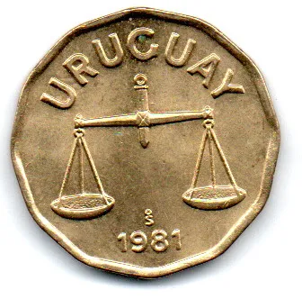 Uruguai - 1981 - 50 Centesimos