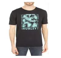 Camiseta Hurley Frond Bomb Masculina Preta