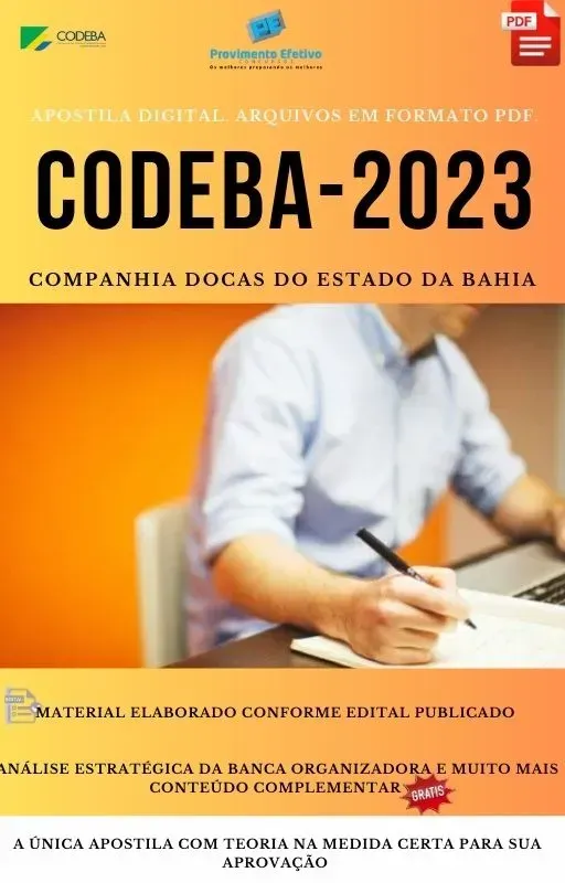 Apostila CODEBA Advogado Prova 2023 Imagem