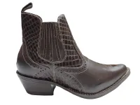 Ref: 8088 - Bota Country Guerra - Cor Chocolate