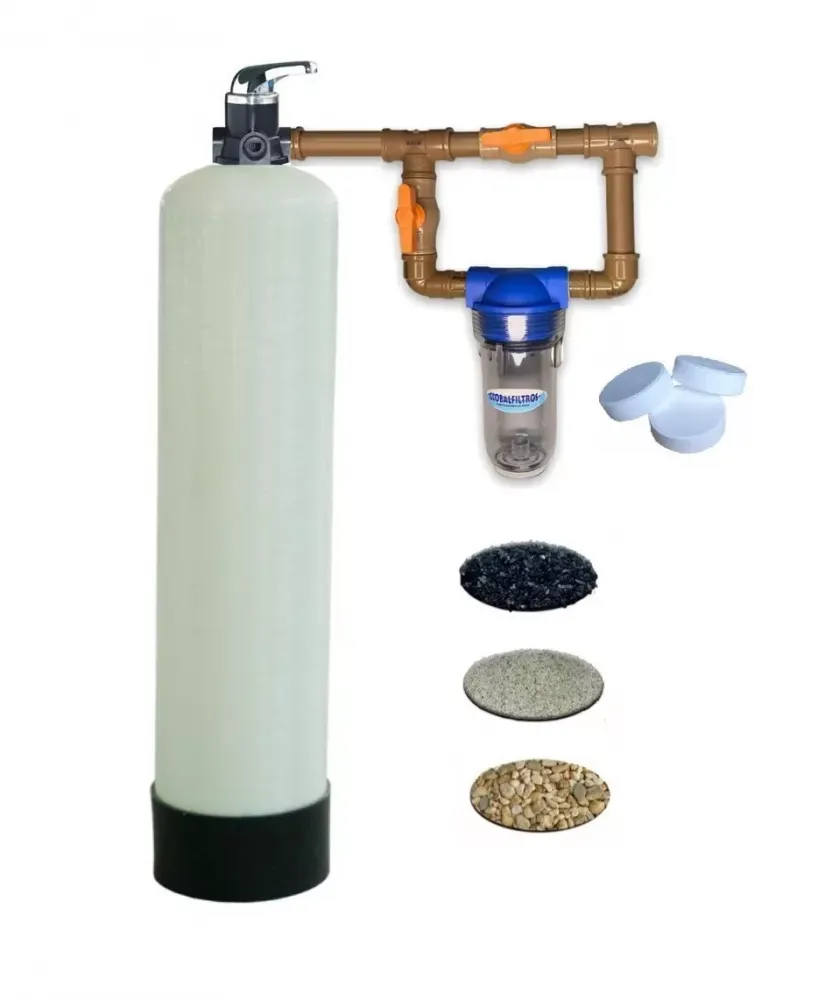 Filtro Central Removedor Ferro Ferrugem E Sedimentos 2m³/h