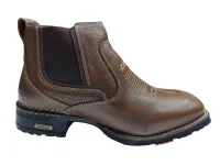 Ref: 057110 - Botina Zebu Texana Cano Curto - Cor Whisky