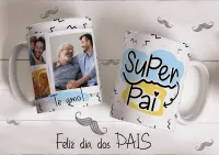 Caneca Dia Dos Pais - Diversos Modelos a Sua Escolha