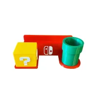 Suporte Para Nintendo Switch Dock Tema Super Mario - Foto 5