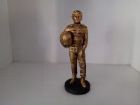 Estatueta Comemorativa Ayrton Senna 15cm - Foto 4