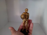 Estatueta Comemorativa Ayrton Senna 15cm - Foto 5